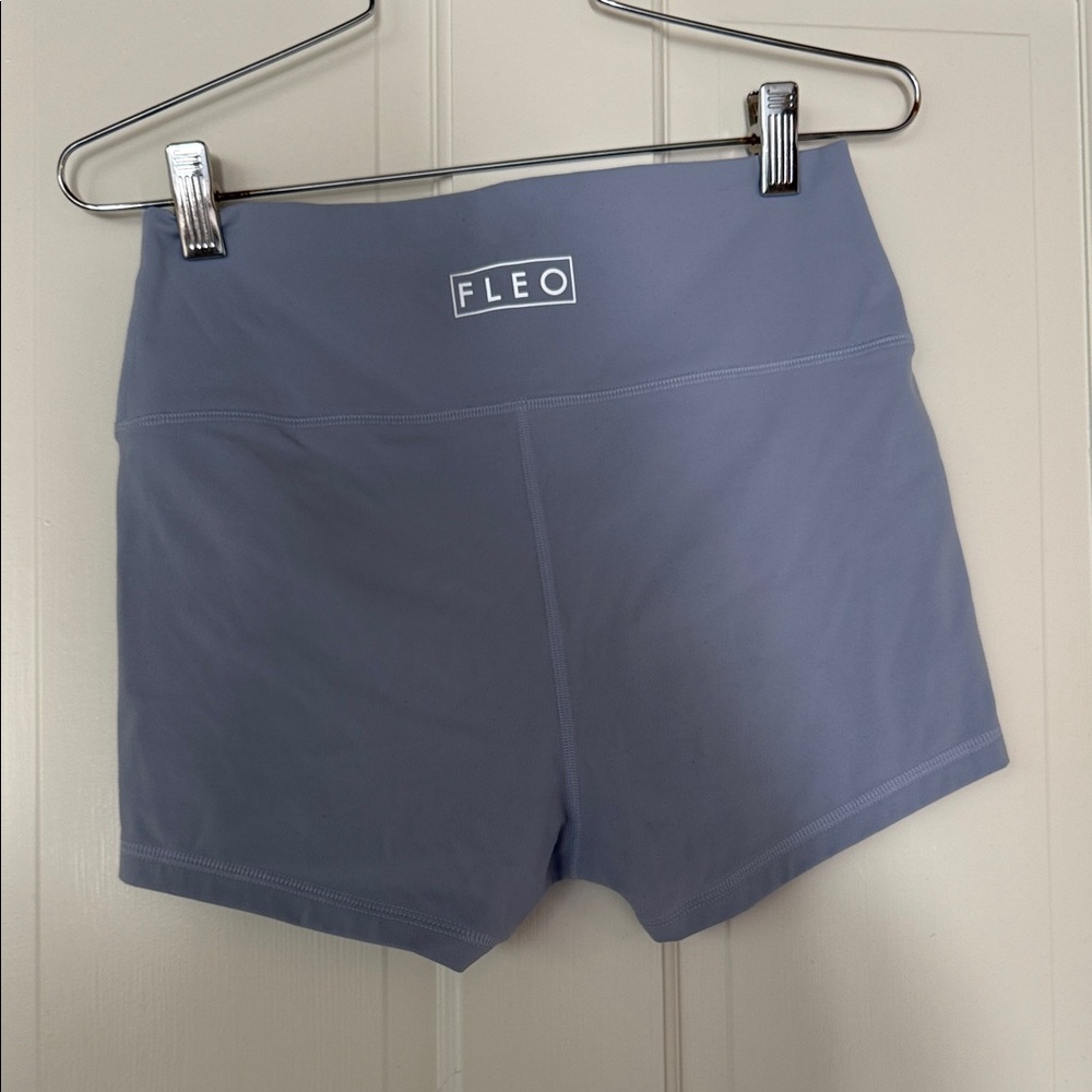 Fleo Women's Athletic Shorts in Slate Blue